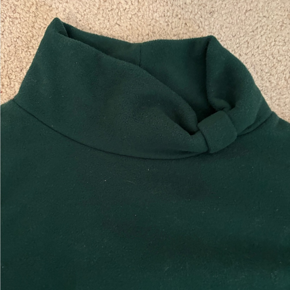 Dudley Stephens Vello Fleece Bow Turtleneck
